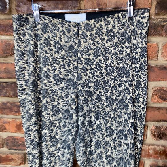 Equestrian Designs Vintage Lace Print Jacket & Pants Set Women's Size Medium - Picture 10 of 13